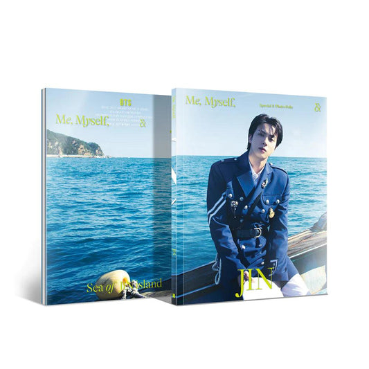 JIN (BTS) - Special 8 Photo-Folio [Me, Myself, and Jin] - [Sea of Jin] - KAEPJJANG SHOP (캡짱 숍)