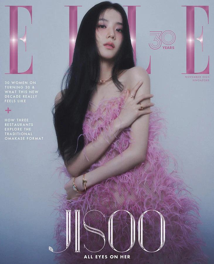 JISOO (BLACKPINK) - ELLE SINGAPORE MAGAZINE - November Issue - KAEPJJANG SHOP (캡짱 숍)