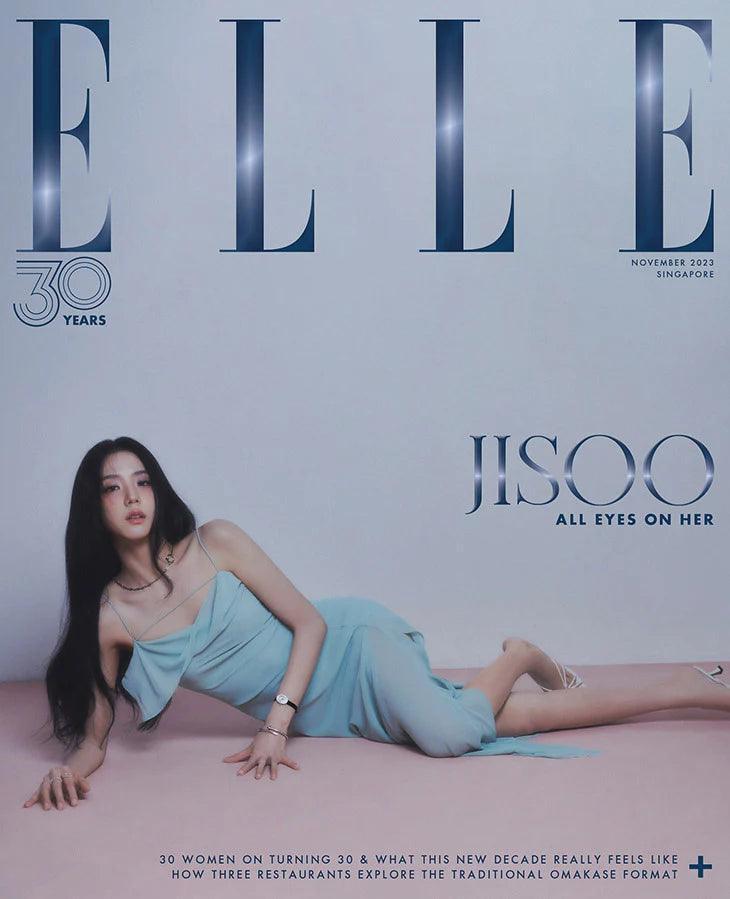 JISOO (BLACKPINK) - ELLE SINGAPORE MAGAZINE - November Issue - KAEPJJANG SHOP (캡짱 숍)