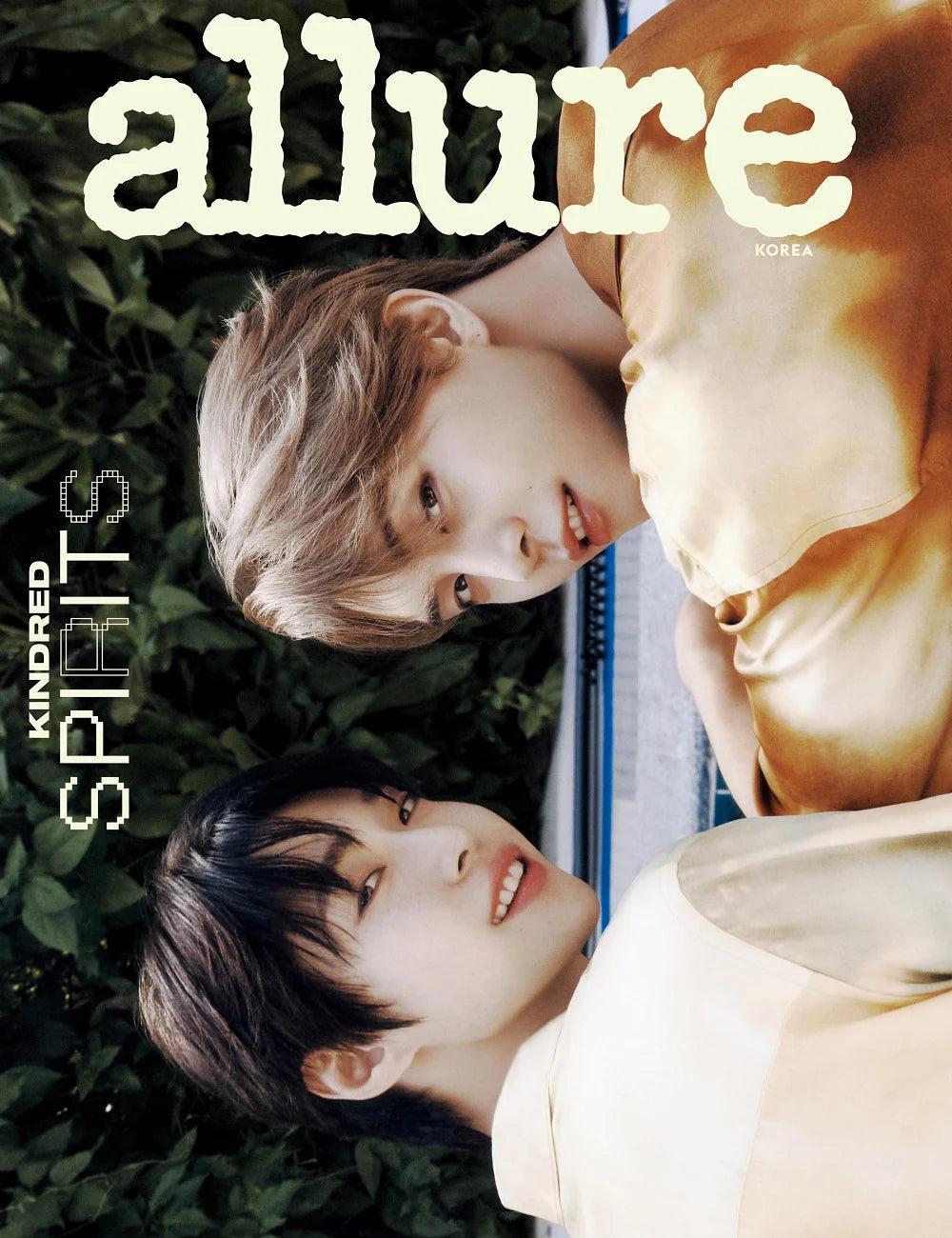 JOHNNY & DOYOUNG (NCT) - ALLURE KOREA MAGAZINE COVER (2024 February Issue) - KAEPJJANG SHOP (캡짱 숍)