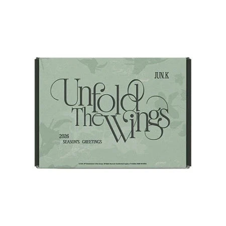 [PRE ORDER] JUN.K - 2026 SEASON’S GREETINGS  [UNFOLD THE WINGS ] KAEPJJANG SHOP (캡짱 숍)