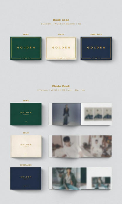 JUNGKOOK (BTS) - Album Vol.01 [GOLDEN] - KAEPJJANG SHOP (캡짱 숍)