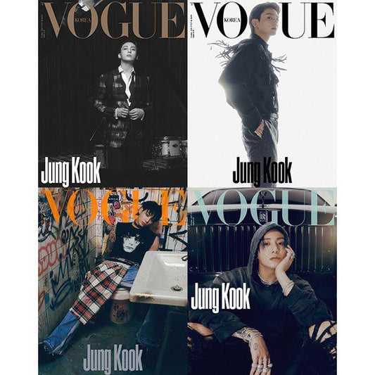 [PRE ORDER] JUNGKOOK (BTS) - COVER VOGUE KOREA MAGAZINE (October 2023) - KAEPJJANG SHOP (캡짱 숍)