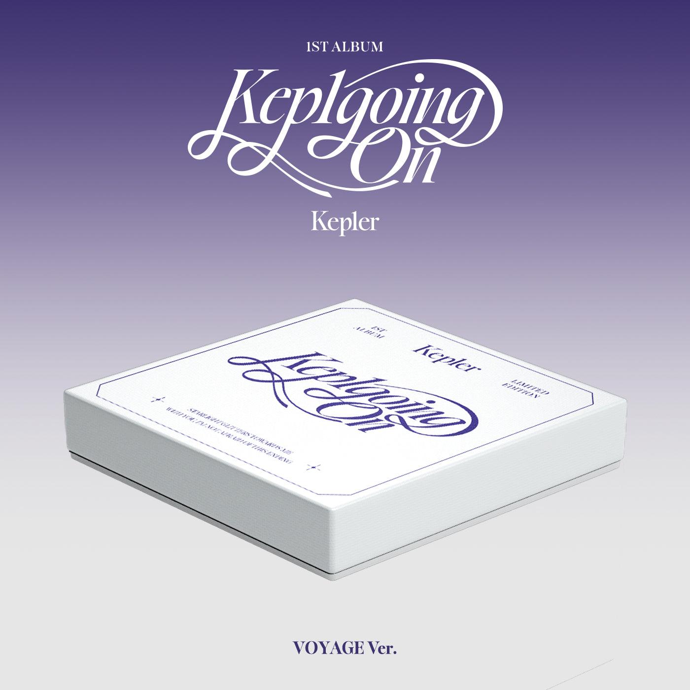 KEP1ER - [KEP1GOING ON] (Limted Ed : Voyage Ver.) - KAEPJJANG SHOP (캡짱 숍)