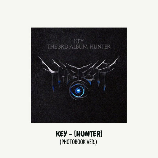 [PRE ORDER] KEY  -  [HUNTER]  (Photobook Ver.) KAEPJJANG SHOP (캡짱 숍)