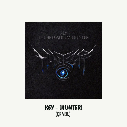 [PRE ORDER] KEY  -  [HUNTER]  (QR Ver.) KAEPJJANG SHOP (캡짱 숍)
