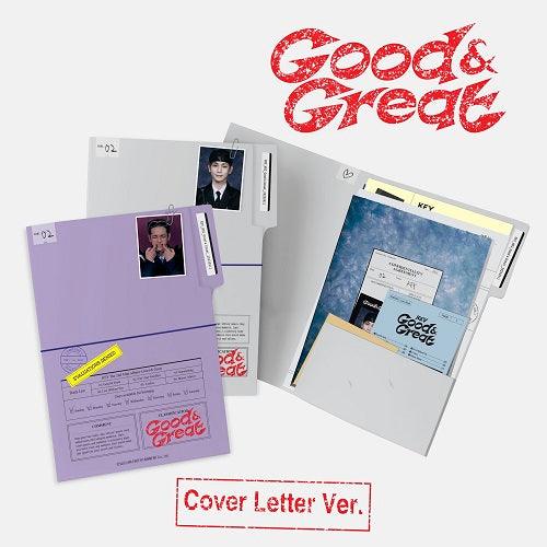 KEY- Mini Album Vol. 2 - [Good & Great] (Cover Letter Ver.) - KAEPJJANG SHOP (캡짱 숍)