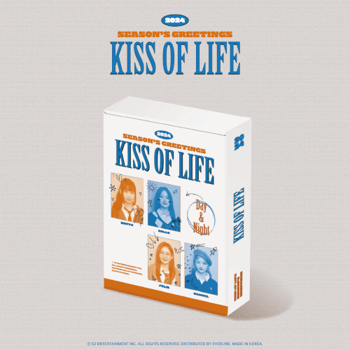 KISS OF LIFE - 2024 SEASON’S GREETINGS [Day & Night] - KAEPJJANG SHOP (캡짱 숍)