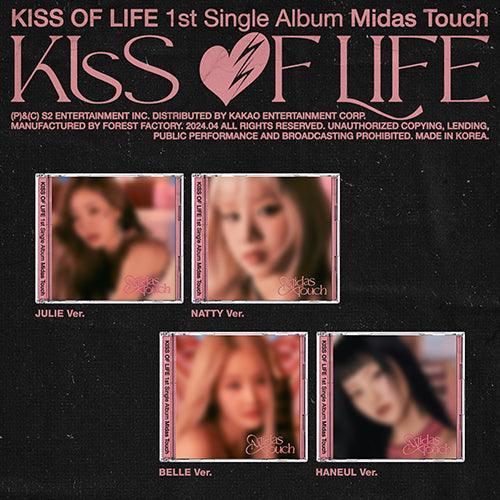 KISS OF LIFE - [MIDAS TOUCH] (Jewel Case Vers.) - KAEPJJANG SHOP (캡짱 숍)