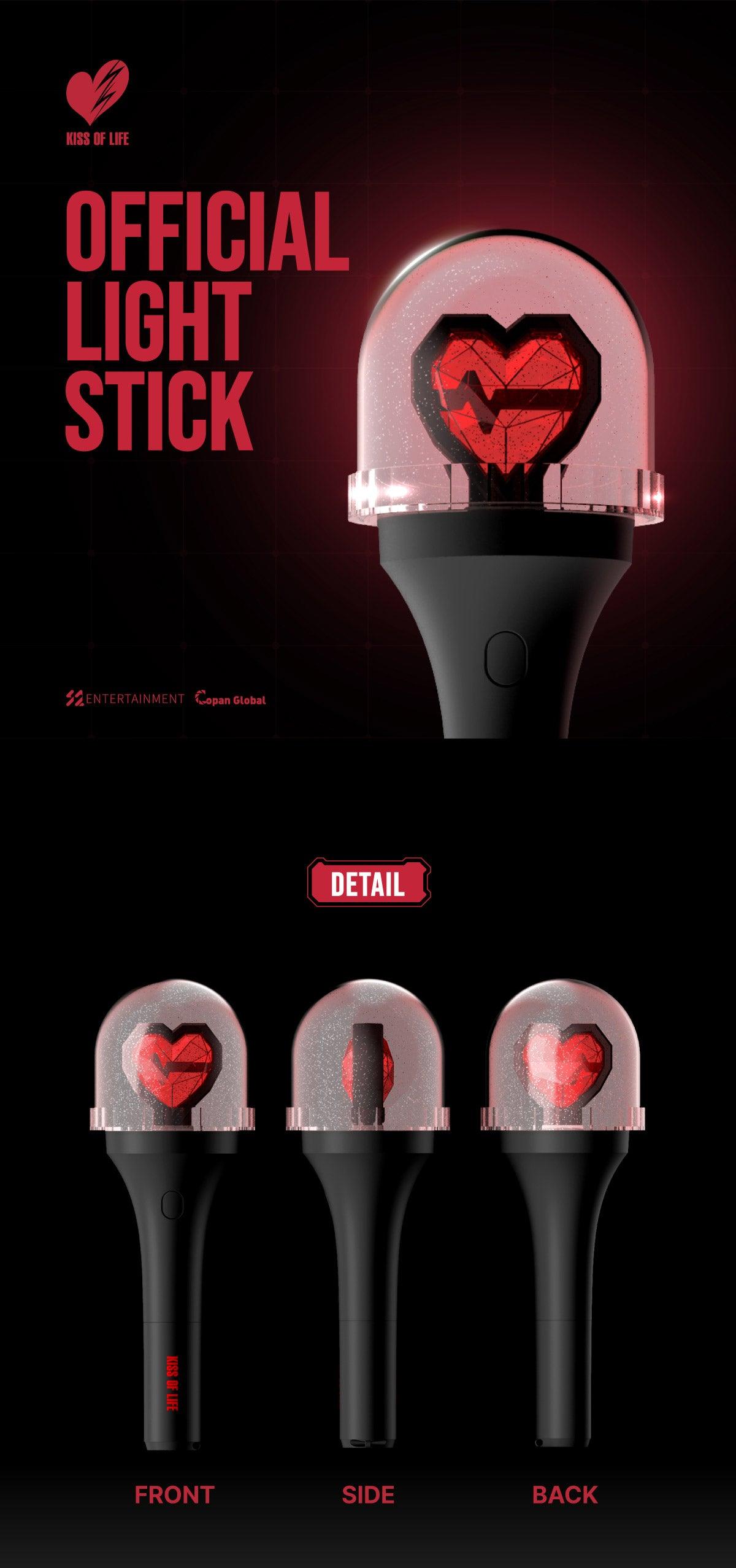 KISS OF LIFE - OFFICIAL LIGHT STICK - KAEPJJANG SHOP (캡짱 숍)