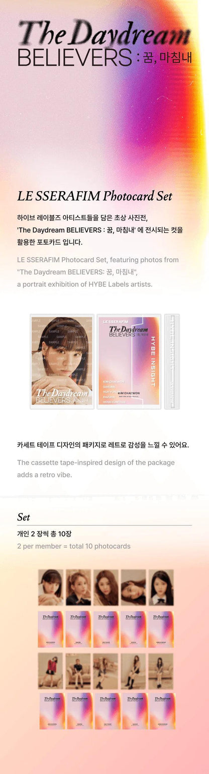 LE SSERAFIM - THE DAYDREAM BELIEVERS Official MD - KAEPJJANG SHOP (캡짱 숍)