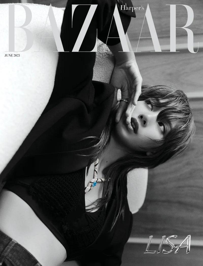 LISA (BLACKPINK) - HARPER'S BAZAAR MAGAZINE (June 2023)