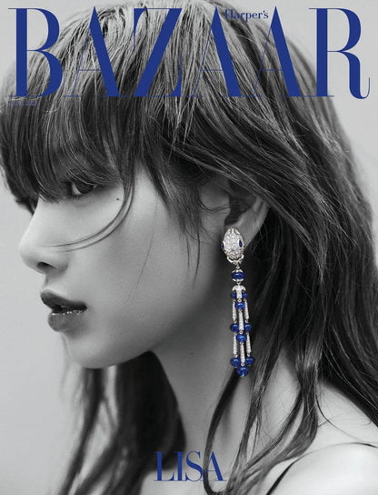 LISA (BLACKPINK) - HARPER'S BAZAAR MAGAZINE (June 2023) - KAEPJJANG SHOP (캡짱 숍)