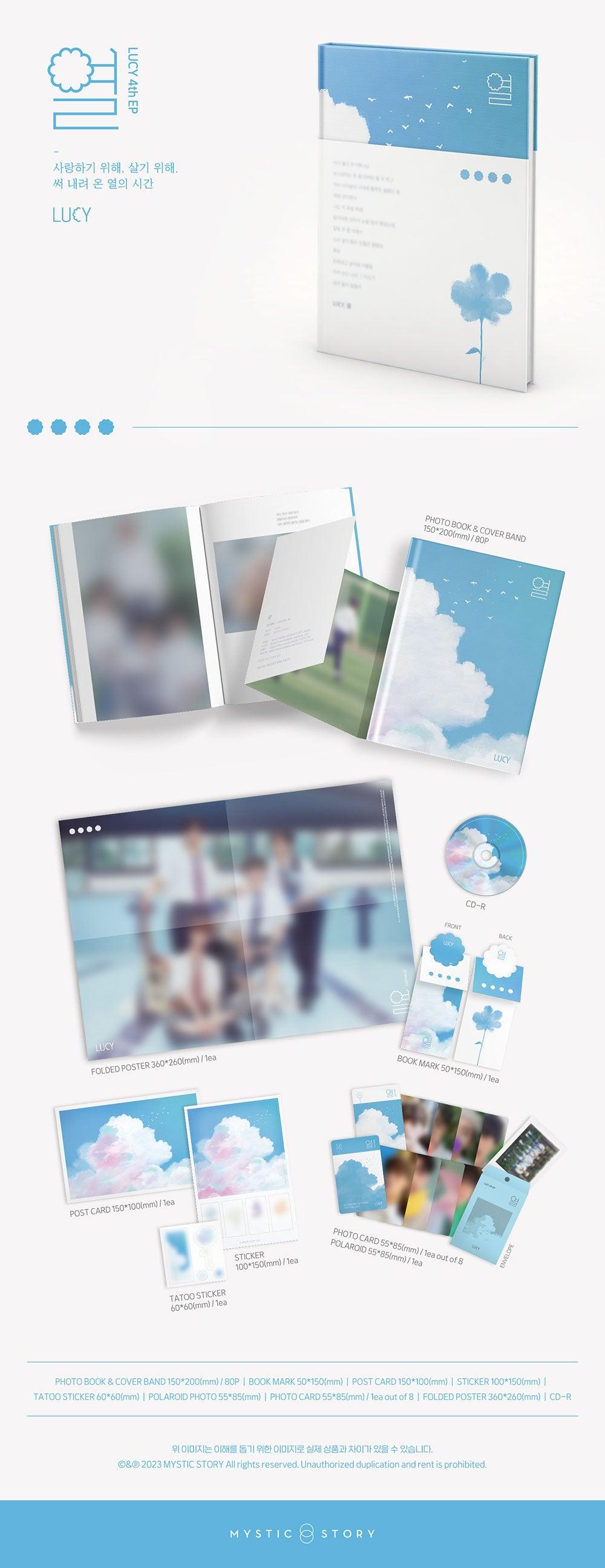 LUCY - Mini Album Vol.4 [열] - KAEPJJANG SHOP (캡짱 숍)