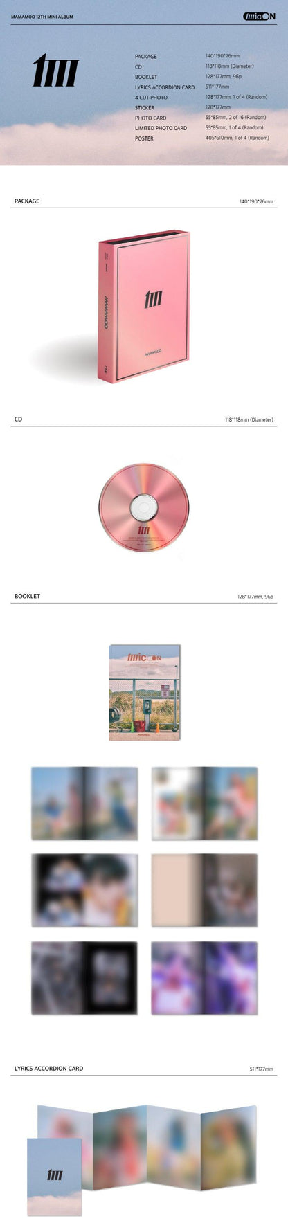 MAMAMOO - Mini Album Vol.12 [MIC ON] (Main Vers.) - KAEPJJANG SHOP (캡짱 숍)