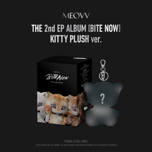 [PRE ORDER] MEOVV - [BITE NOW]  (KITTY PLUSH ver.) KAEPJJANG SHOP (캡짱 숍)