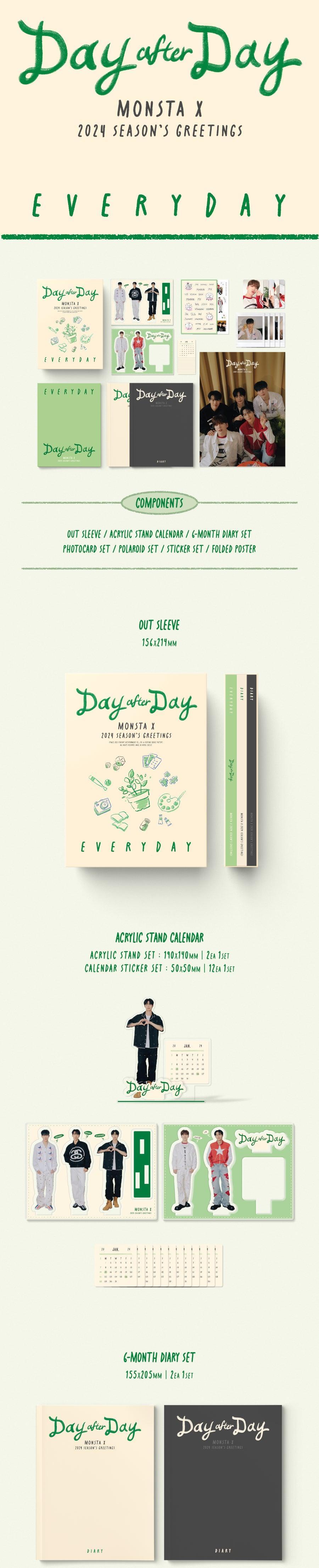 MONSTA X 2024 SEASON S GREETINGS EVERYDAY KAEPJJANG SHOP   Monsta X 2024 Season S Greetings Everyday Kaepjjang Shop  2 