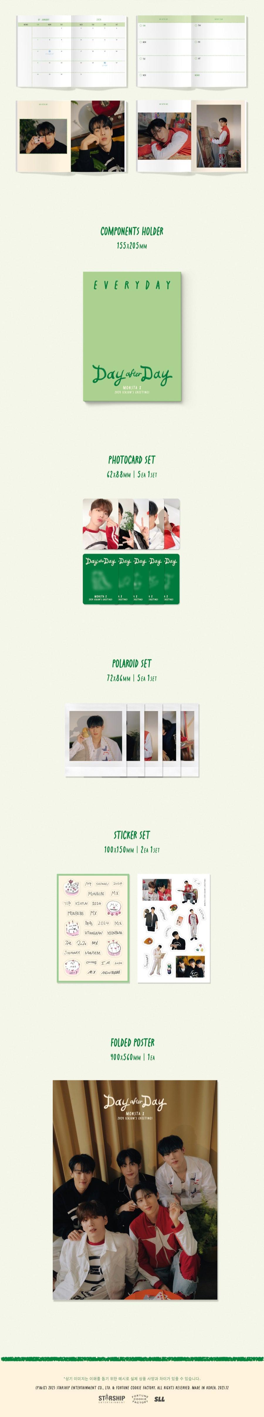 MONSTA X 2024 SEASON S GREETINGS EVERYDAY KAEPJJANG SHOP   Monsta X 2024 Season S Greetings Everyday Kaepjjang Shop  3 