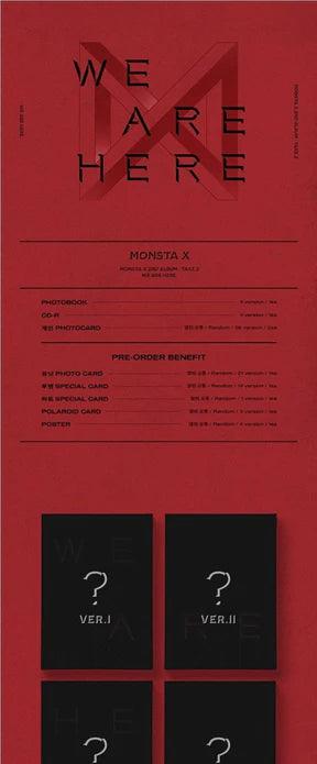 MONSTA X - Album Vol.2 [WE ARE HERE:TAKE 2]. - KAEPJJANG SHOP (캡짱 숍)