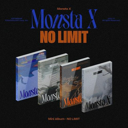 MONSTA X - Mini Album Vol.10 [NO LIMIT]. - KAEPJJANG SHOP (캡짱 숍)