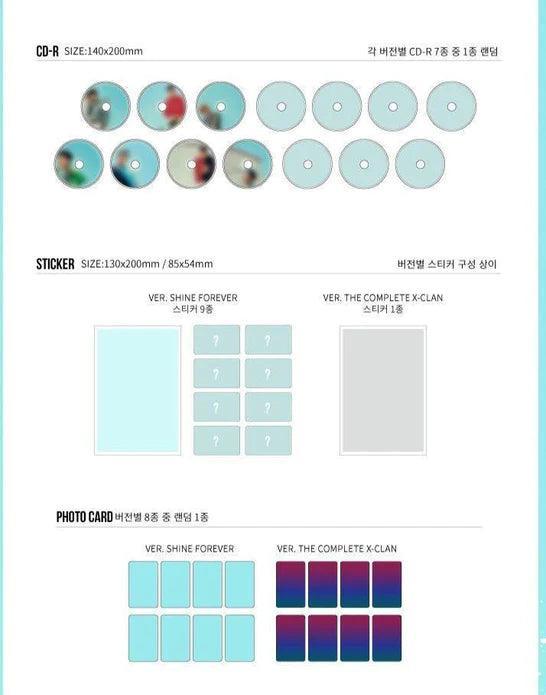 MONSTA X - Repackage Album Vol.1 [SHINE FOREVER] (Repackage Album) - KAEPJJANG SHOP (캡짱 숍)