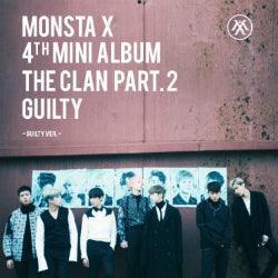 MONSTA X - [THE CLAN PART 2.5: PART 2 : GUILTY) - KAEPJJANG SHOP (캡짱 숍)