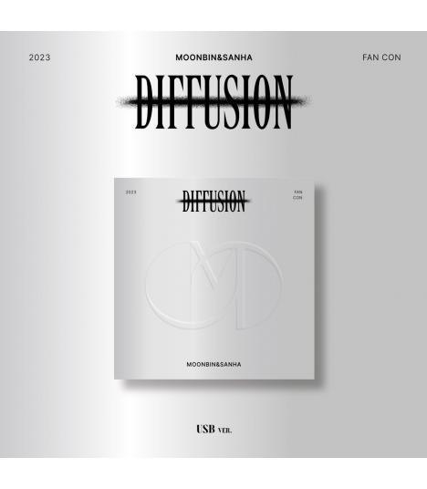 MOONBIN & SANHA (ASTRO) - 2023 FAN CON [DIFFUSION] USB - KAEPJJANG SHOP (캡짱 숍)