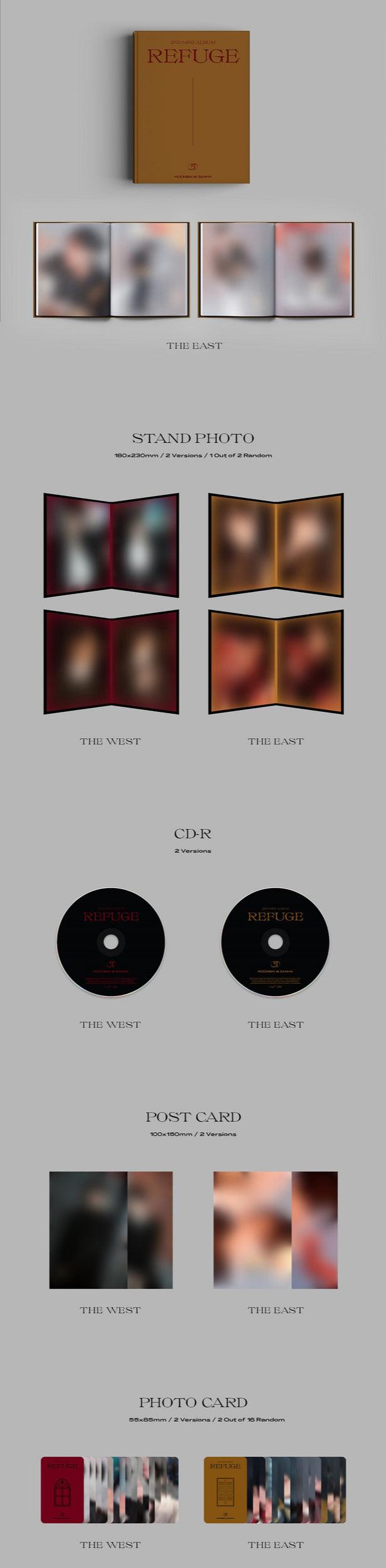 MOONBIN & SANHA (Astro) - Mini Album Vol.2 [REFUGE] - KAEPJJANG SHOP (캡짱 숍)