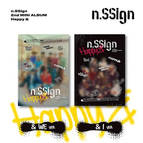 n.SSign - Mini Album Vol02 [Happy &] - KAEPJJANG SHOP (캡짱 숍)