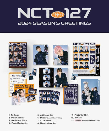 NCT 127- 2024 SEASON’S GREETINGS - KAEPJJANG SHOP (캡짱 숍)