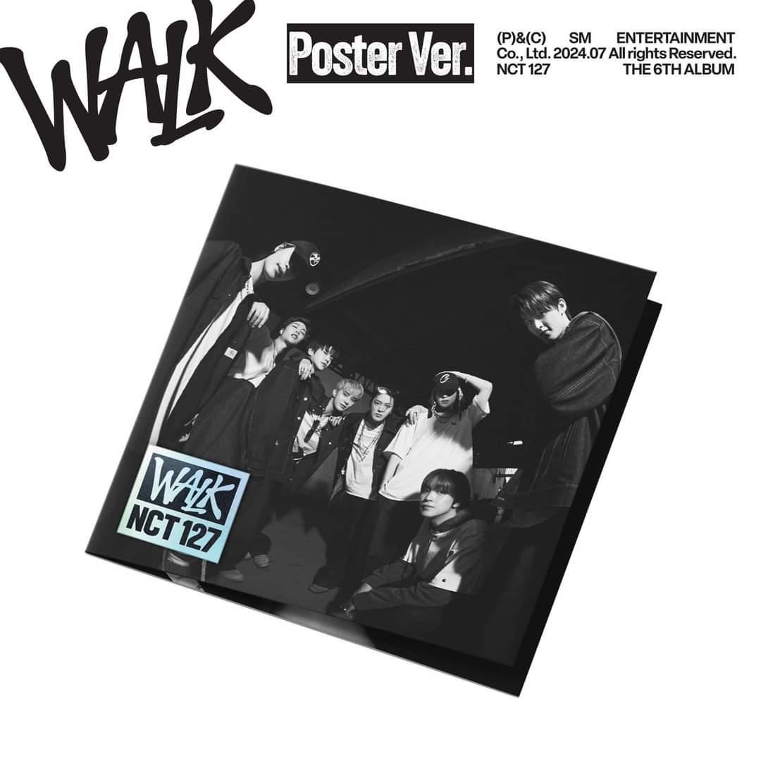 NCT 127 - [WALK] (POSTER Ver.) - KAEPJJANG SHOP (캡짱 숍)