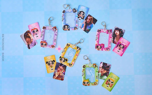 NEWJEANS - THE POWERPUFF GIRLS X NJ : Photo Holder Keyring ver.02 - KAEPJJANG SHOP (캡짱 숍)