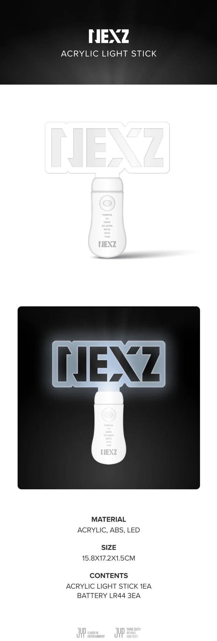 NEXZ- OFFICIAL ACRYLIC FANLIGHT - KAEPJJANG SHOP (캡짱 숍)