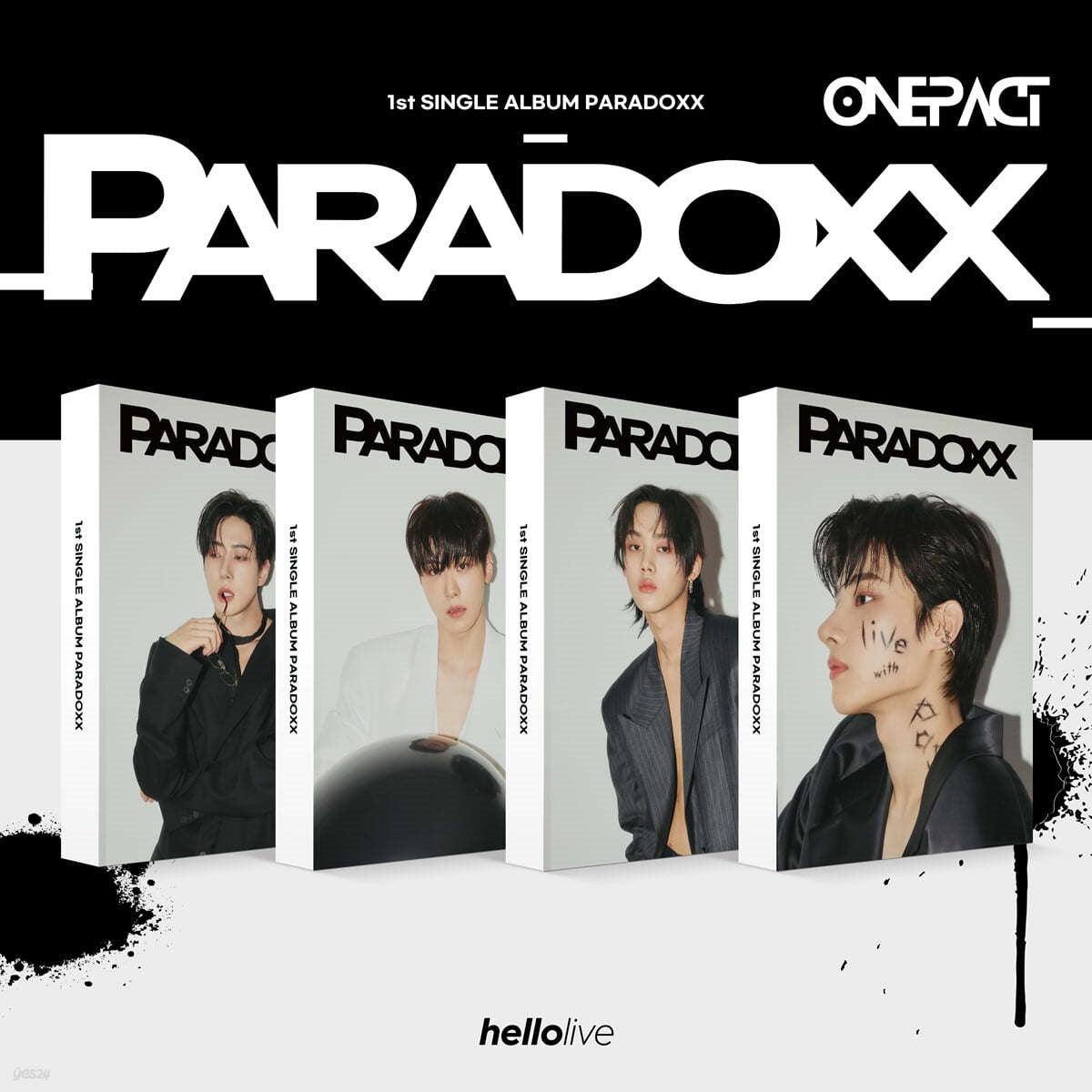 ONE PACT - [PARADOXX] (Photocard Ver. ) - KAEPJJANG SHOP (캡짱 숍)