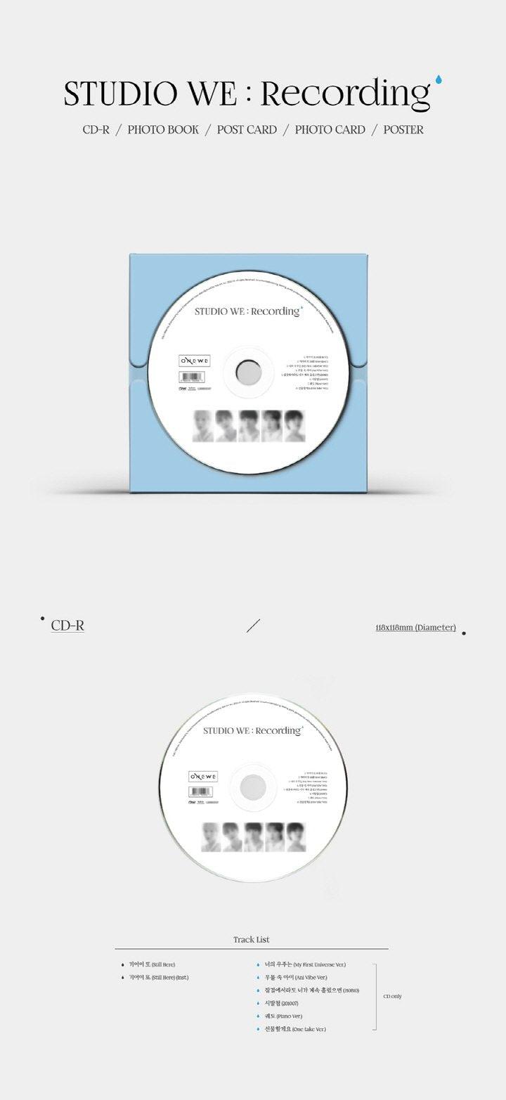 ONEWE- Demo Album Vol.3 [STUDIO WE: RECORDING #3] - KAEPJJANG SHOP (캡짱 숍)