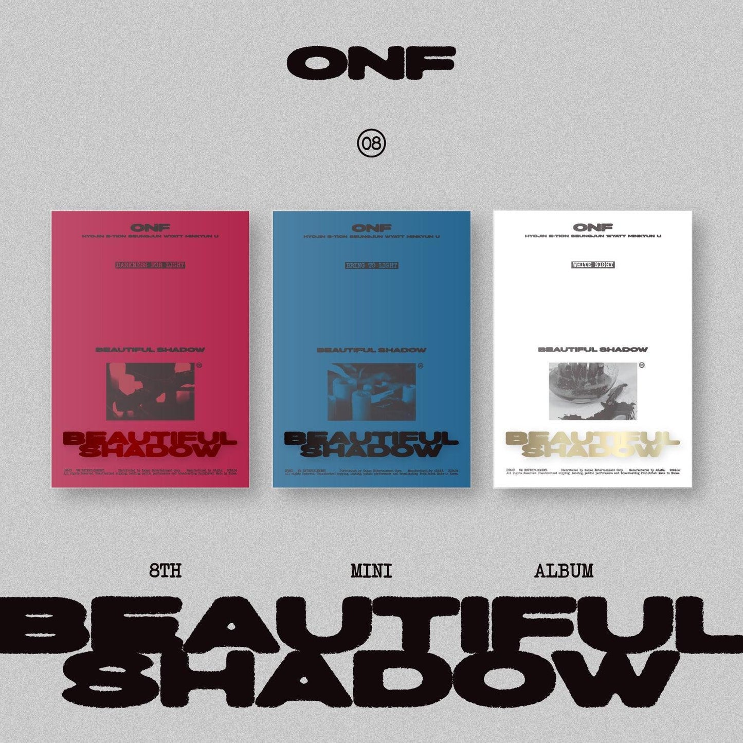 ONF - [BEAUTIFUL SHADOW] - KAEPJJANG SHOP (캡짱 숍)