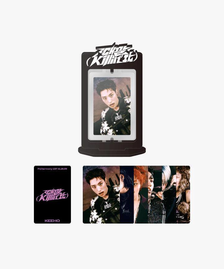 P1HARMONY - KILLIN'IT (Official MD) : ACRYLIC TURNING STAND SET - KAEPJJANG SHOP (캡짱 숍)