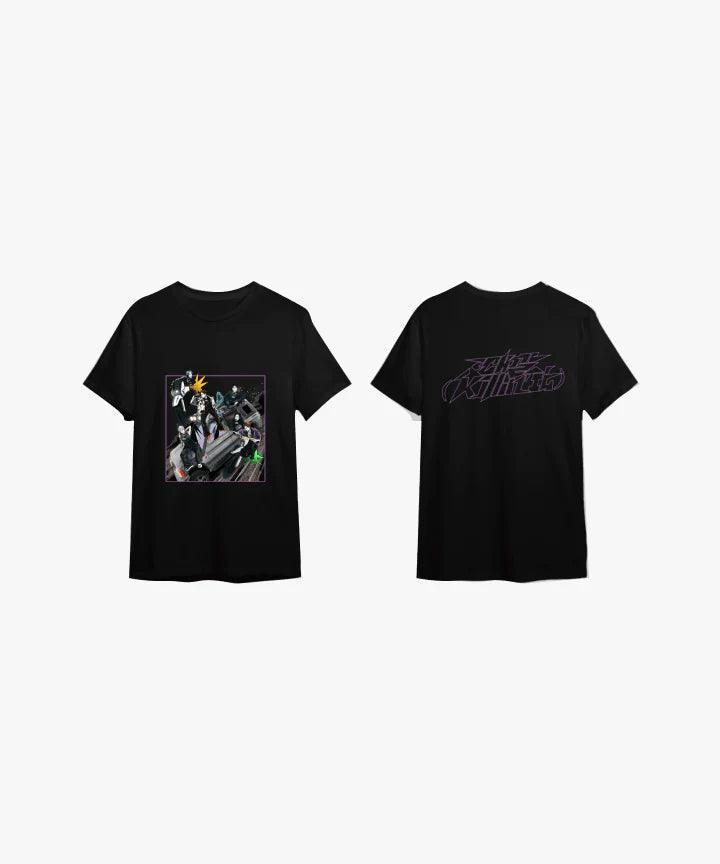 P1HARMONY - KILLIN'IT (Official MD) : T-SHIRT (BLACK) - KAEPJJANG SHOP (캡짱 숍)