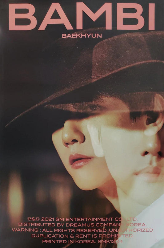 [POSTER] BAEKHYUN (EXO)- [BAMBI] (Dreamy vers.) - KAEPJJANG SHOP (캡짱 숍)