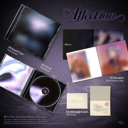 BE'O - [AFFECTION]  (Jewel Case Vers)