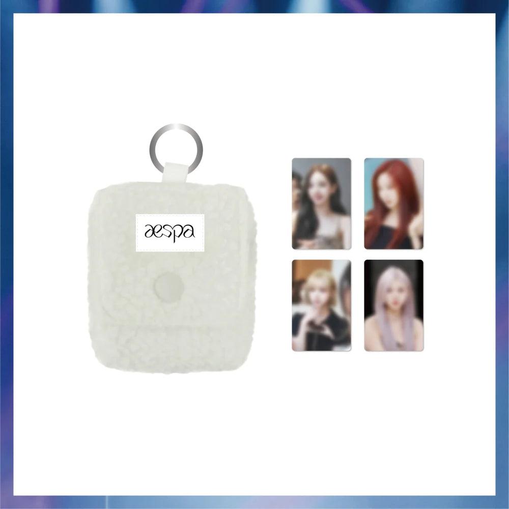 [PRE ORDER] AESPA - MY FIRST PAGE POP UP (Official MD) : Mini Pouch - KAEPJJANG SHOP (캡짱 숍)