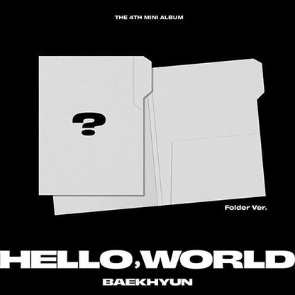 [PRE ORDER] BAEKHYUN - [HELLO,WORLD] (FOLDER Ver.) - KAEPJJANG SHOP (캡짱 숍)