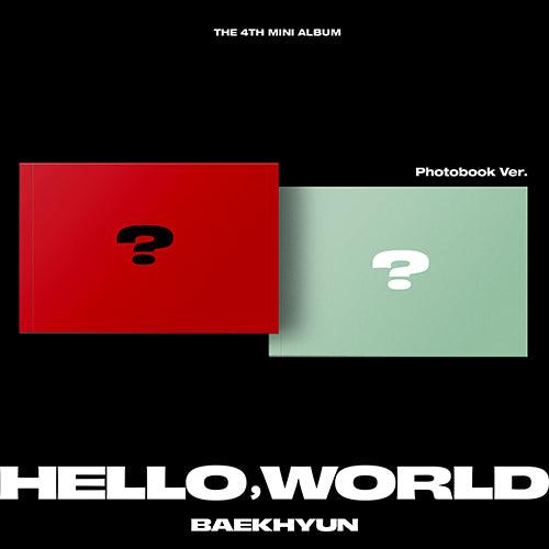 [PRE ORDER] BAEKHYUN - [HELLO,WORLD] (PHOTOBOOK Ver.) - KAEPJJANG SHOP (캡짱 숍)