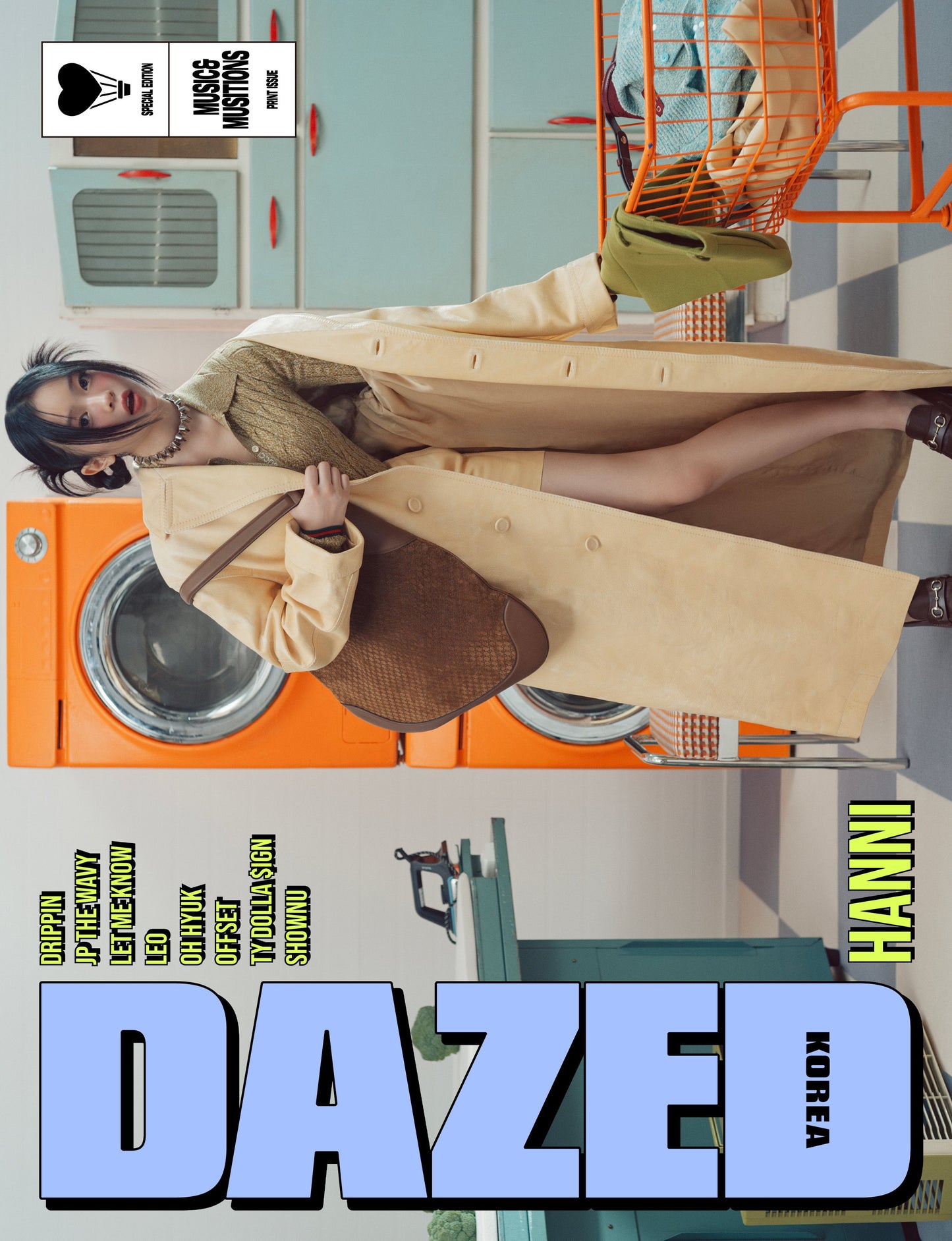 [PRE ORDER] DAZED & CONFUSED MAGAZINE ( MUSIC & MUSICIANS) / Cover : HANNI - KAEPJJANG SHOP (캡짱 숍)