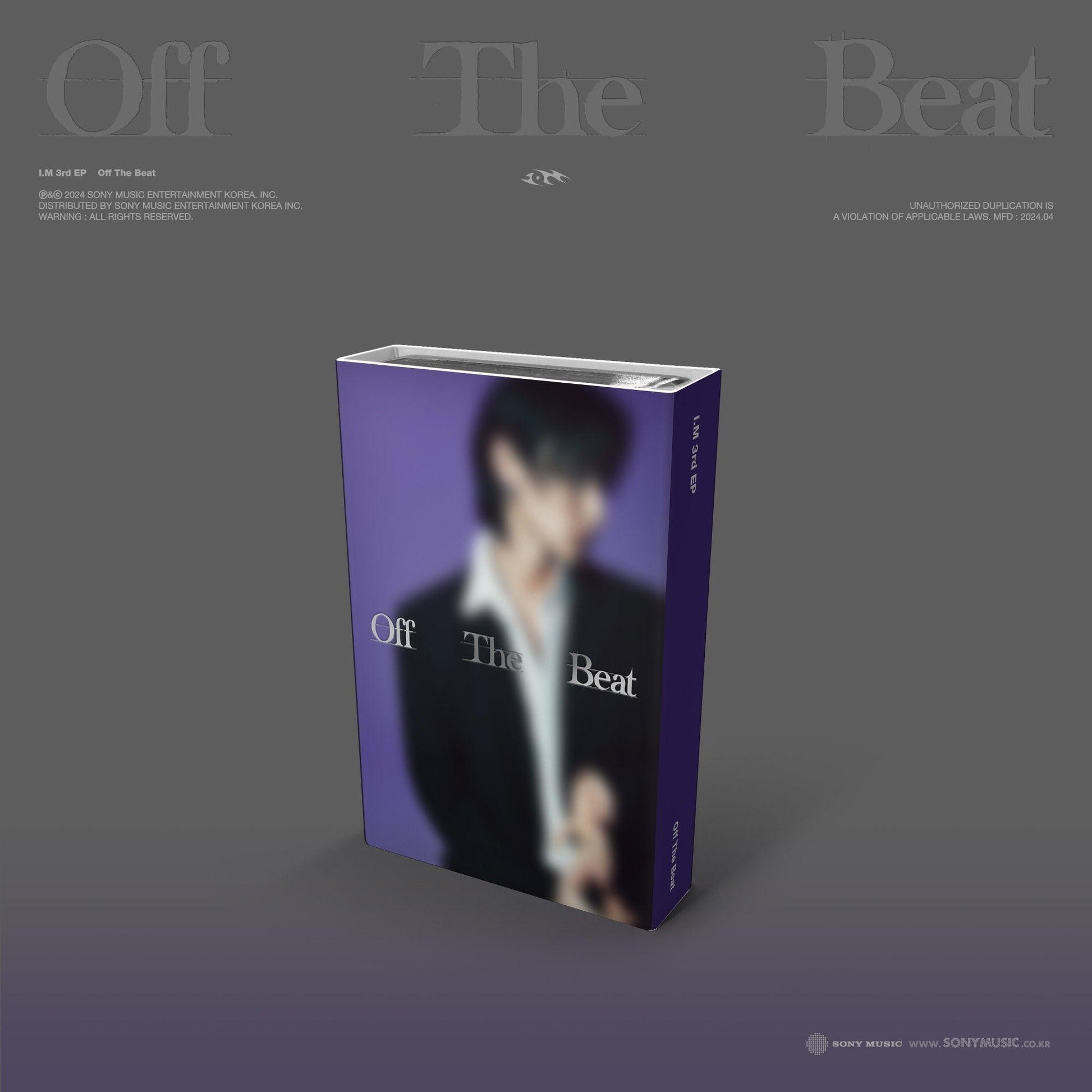 [PRE ORDER] I.M (MONSTA X)- [Off The Beat] (Nemo Vers.) - KAEPJJANG SHOP (캡짱 숍)