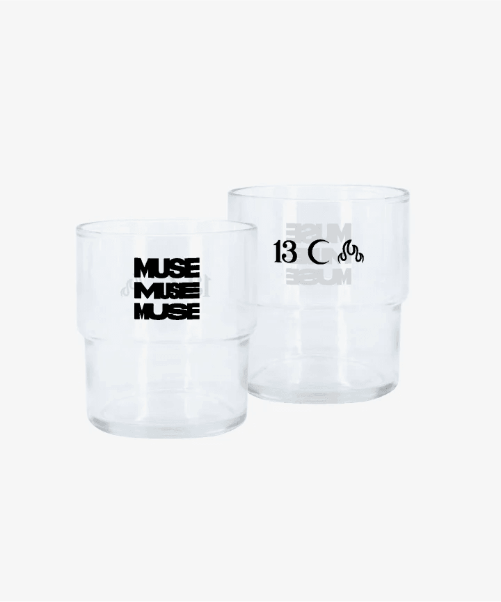 [PRE ORDER] JIMIN -SMERALDO GARDEN MUSE (Official MD) / STACK GLASS CUP LOGO - KAEPJJANG SHOP (캡짱 숍)