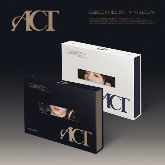 [PRE ORDER] KANG DANIEL - [ACT] - KAEPJJANG SHOP (캡짱 숍)