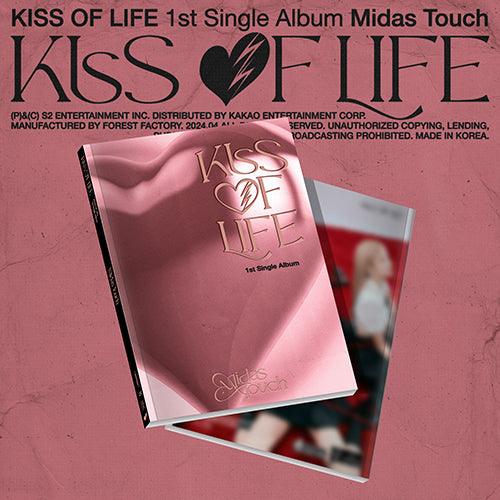 [PRE ORDER] KISS OF LIFE - Single Album Vol.01 [MIDAS TOUCH] ﻿ (Photobook Vers.) - KAEPJJANG SHOP (캡짱 숍)