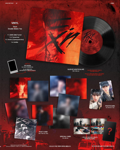 [PRE ORDER] MINGI (ATEEZ) - [FIX ON/OFF] LP (Happy Birthday Official MD). - KAEPJJANG SHOP (캡짱 숍)