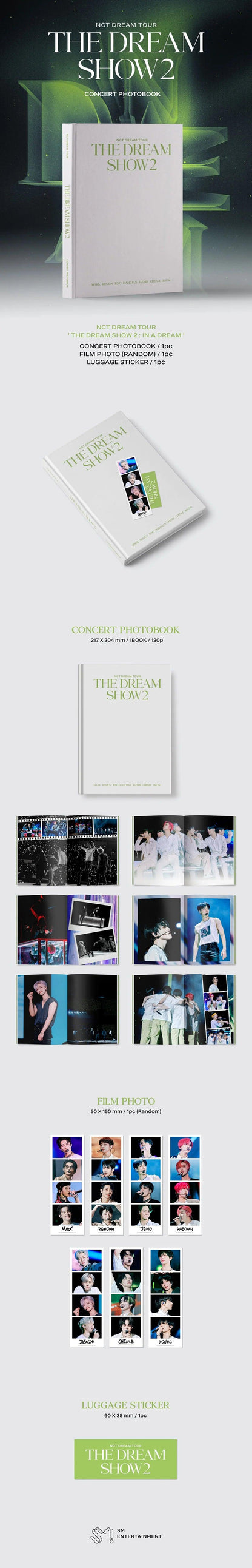 [PRE ORDER] NCT DREAM - THE DREAM SHOW 2 Concert Photobook - KAEPJJANG SHOP (캡짱 숍)